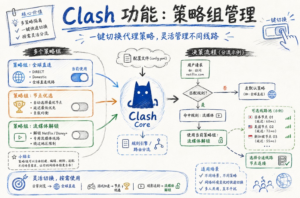 Clash fallback策略组组建到底难在哪?手把手拆解底层逻辑